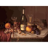 Картина по номерам "Игристое вино" (300х400 мм)