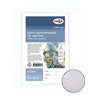 Холст на картоне "Студия" (20х30 см; хлопок)