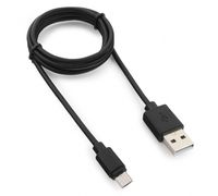 Кабель Гарнизон USB2.0 A-micro (1 м; черный)