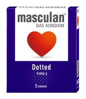 Презервативы "Masculan №3. Dotted. С пупырышками" (3 шт.)