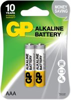 Батарейка GP Alkaline AAA LR03/24AE-2UE2 (2 шт.)