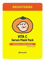 Тканевая маска для лица "Egg Planet Vita C serum mask pack" (22 мл)