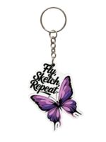 Брелок "Fly, sketch, repeat"