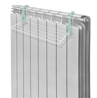 Сушилка для белья на батарею (белая; 45х23,5х1,3 см)