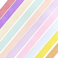 Набор декоративных лент "Ассорти №2" (2,5 см; 23 м; 10 шт.)