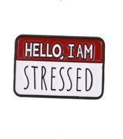 Значок "Hello, I am stressed"
