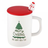 Кружка "Елка" (белый)