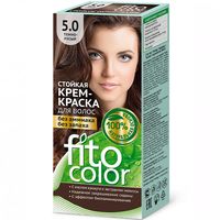 Крем-краска для волос "Fito Сolor" тон: 5.0, темно-русый