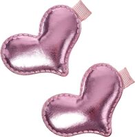 Набор заколок для волос "Сердечки" (розовый)