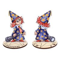 Набор для вышивания на пластиковой канве "Стекляшкин с подставкой" (80х130 мм)