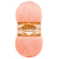 Пряжа "Angora Gold №363" (100 г; 550 м; светло-розовый)