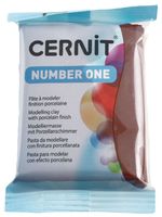 Глина полимерная "CERNIT Number One" (коричневый; 56 г)