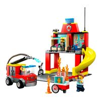 LEGO City "Пожарная часть и пожарная машина"