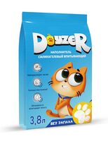 Наполнитель для кошачьего туалета "Doyzer. Без запаха" (3,8 л)