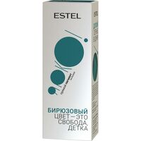 Оттеночный бальзам для волос "Estel" бирюзовый