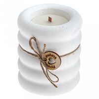 Свеча декоративная "Мишель" (белый)