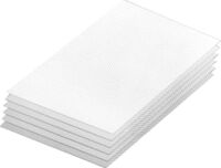 Набор силиконовых ковриков "Брадекс" (450х300 мм; белый; 6 шт.)