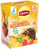 Чай черный "Lipton. Tropical Fruit" (20 пакетиков)
