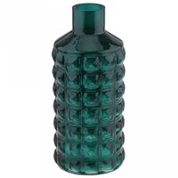 Ваза стеклянная "Альхес" (26,5 см; изумрудный)