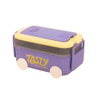 Ланч-бокс "Автобус" (фиолетовый)