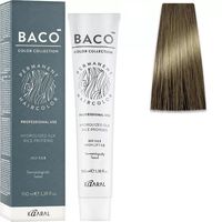 Крем-краска для волос "Baco" тон: 7.01, блондин натурально-пепельный