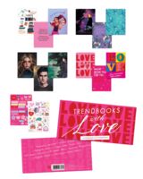 Тематический набор "Trendbooks With Love" (открытки, стикерпак)