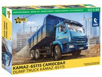 Сборная модель "Kamaz-65115 самосвал" (масштаб: 1/43)