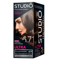 Крем-краска для волос "Ultra" тон: 6.71, холодный коричневый