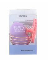 Спонж для макияжа "Farres" (с щёточкой и подставкой)