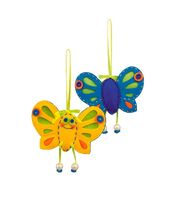 Набор для вышивания "Солнечная бабочка" (100х100 мм)