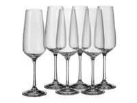 Бокал для шампанского стеклянный "Giselle" (6 шт.; 190 мл)