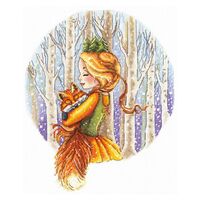 Набор для вышивания "Лесная принцесса" (195х240 мм)