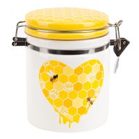 Банка для сыпучих продуктов "Honey. Сердце" (630 мл)