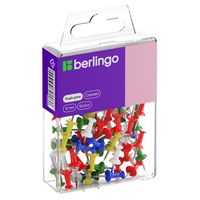 Кнопки силовые "Berlingo" (50 шт.; цветные)