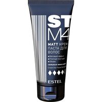 Крем-паста для укладки волос "STM4" сильная фиксация (100 мл)