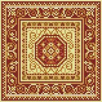 Алмазная вышивка-мозаика "Повесь ковёр" (200х200 мм)