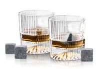 Набор бокалов для виски с охлаждающими камнями "WhiskeySet. IceWhisper" (2 шт.; 300 мл)