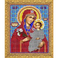 Вышивка бисером "Пресвятая Богородица Благоуханный Цвет" (181х159 мм)