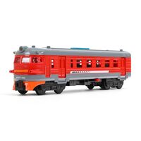 Машинка инерционная "Электричка" (красный)