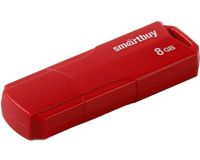 USB Flash Drive 8Gb SmartBuy Clue Red (SB8GBCLU-R)