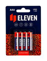 Батарейка "Eleven AAA (LR03) алкалиновая BC4" (4 шт.)