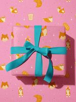 Бумага упаковочная "Корги" (67х100 см)