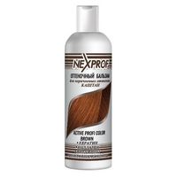 Оттеночный бальзам для волос "Nexprof" тон: коричневый