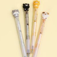 Ручка гелевая черная стираемая "Kawaii"