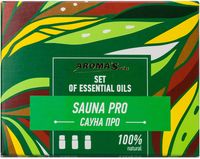 Набор эфирных масел "Sauna Pro. Чайное дерево, эвкалипт, сосна" (3 флакона)