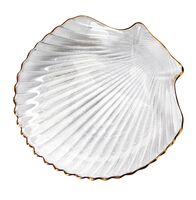 Блюдо стеклянное "Ракушка" (140х15х135 мм)