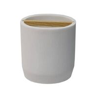 Подставка для зубных щеток "Bamboo white" (90х95 мм)
