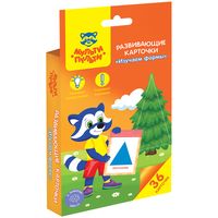 Развивающие карточки "Изучаем формы"