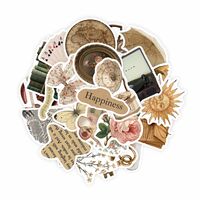 Набор виниловых наклеек "Винтажный микс"