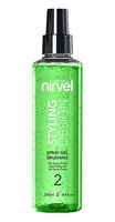 Спрей-гель для укладки волос "Spray Gel Brushing" средней фиксации (200 мл)